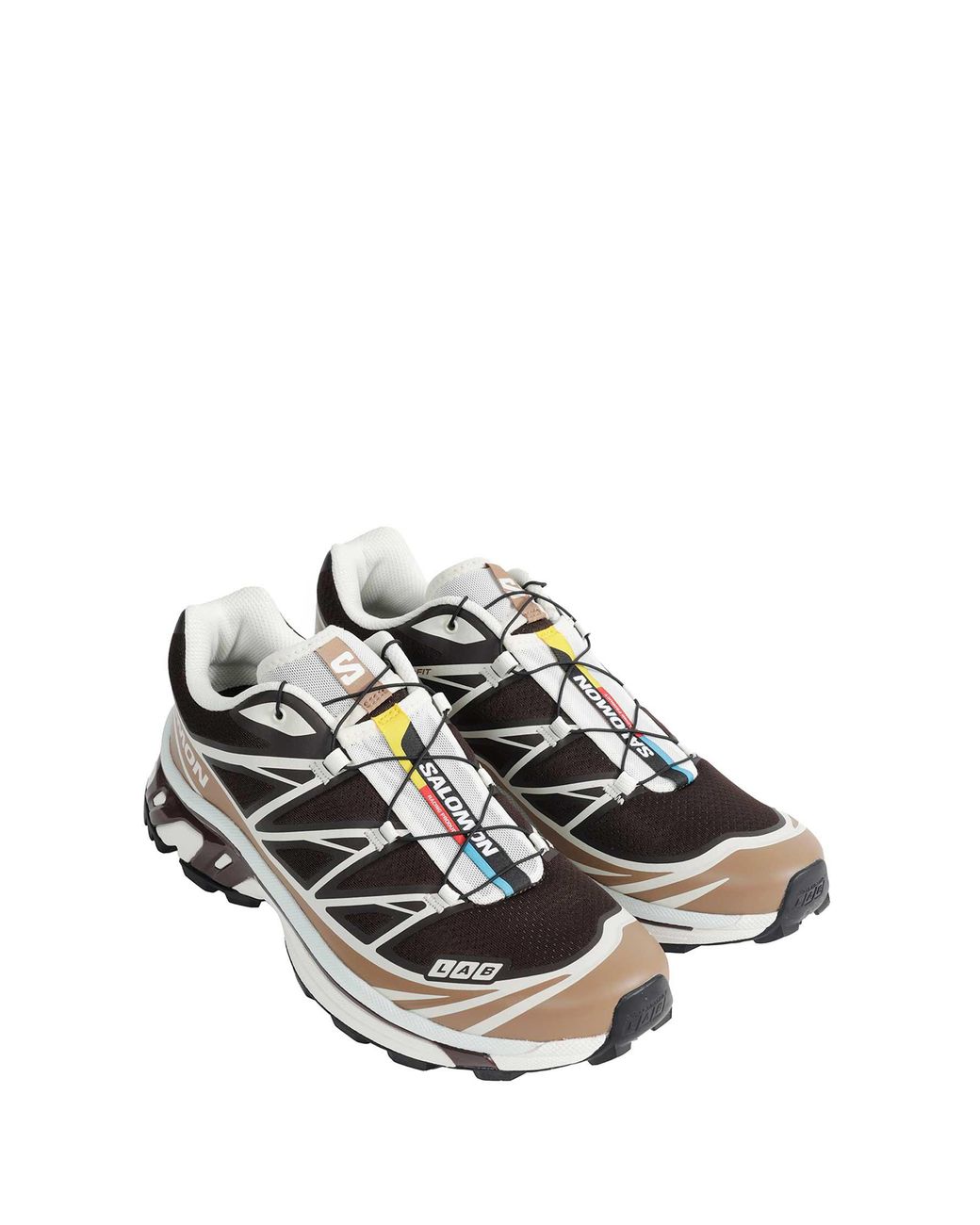 Salomon White Xt-6 Sneakers for men