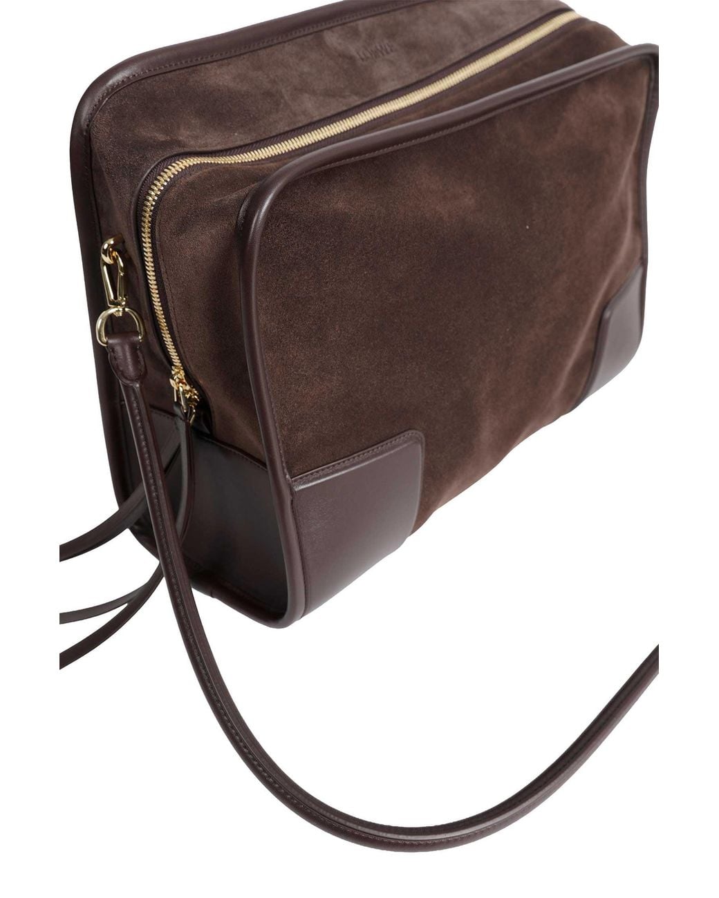 Loewe Brown Large Amazona 180 Top Handle Bag