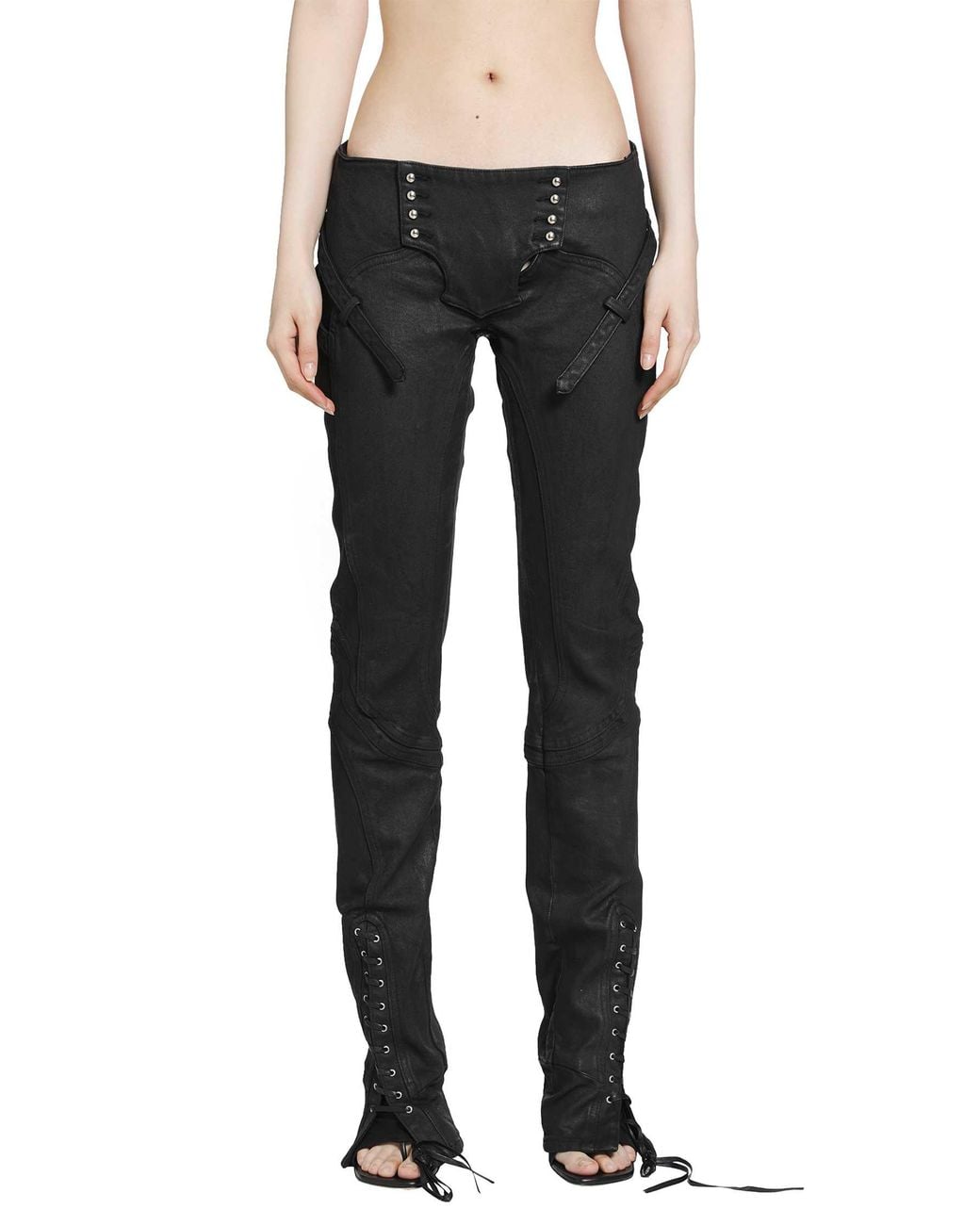 Dilara Findikoglu Black Drama From Exile Jeans