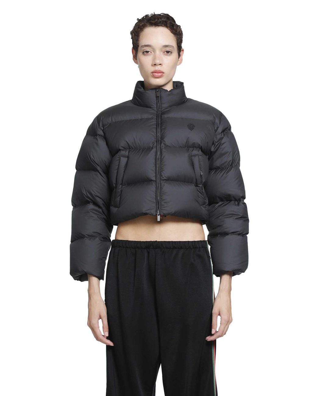 Gucci Black Padded Polyester Puffer Jacket