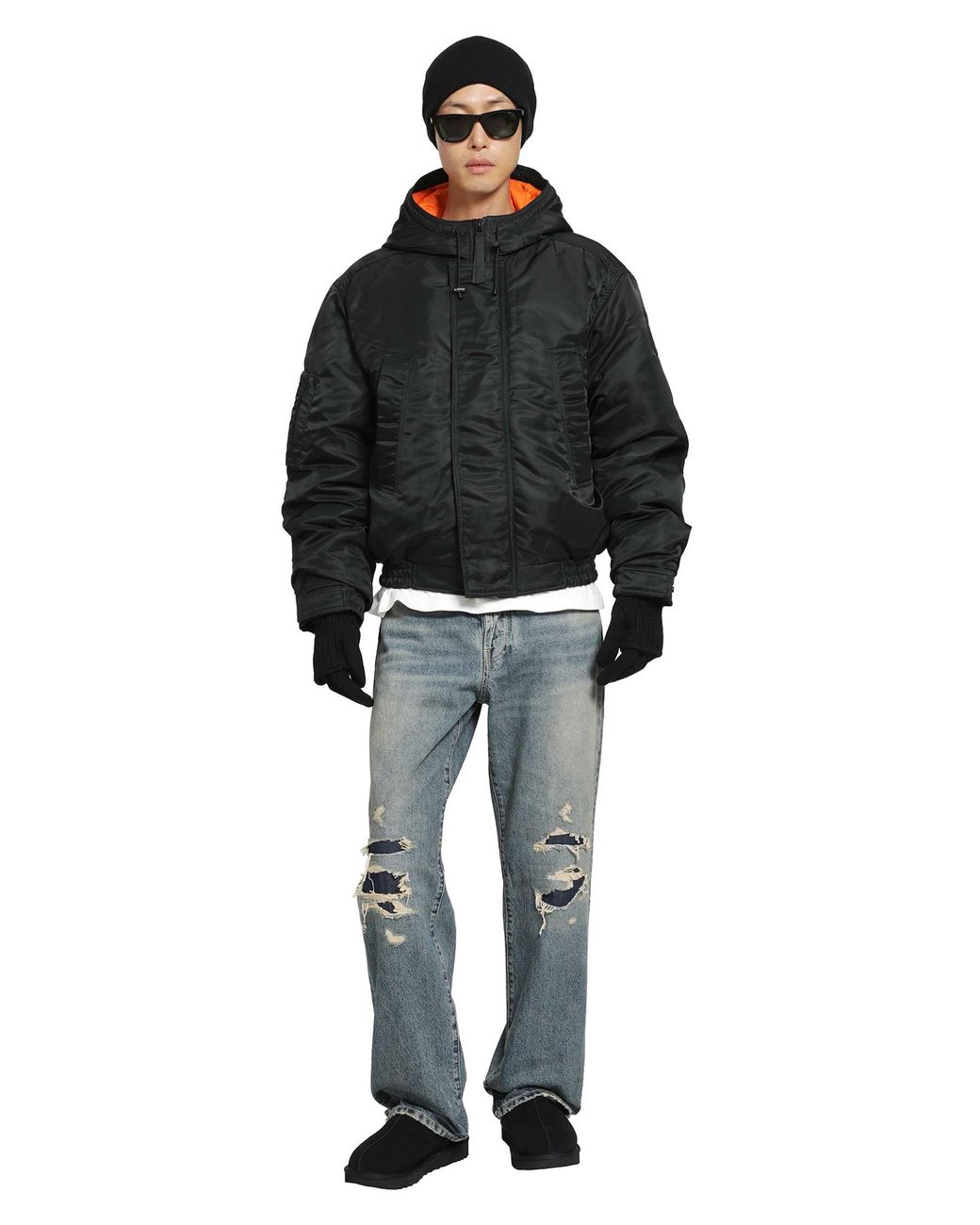 Canada Goose Black Windrow Bomber for men