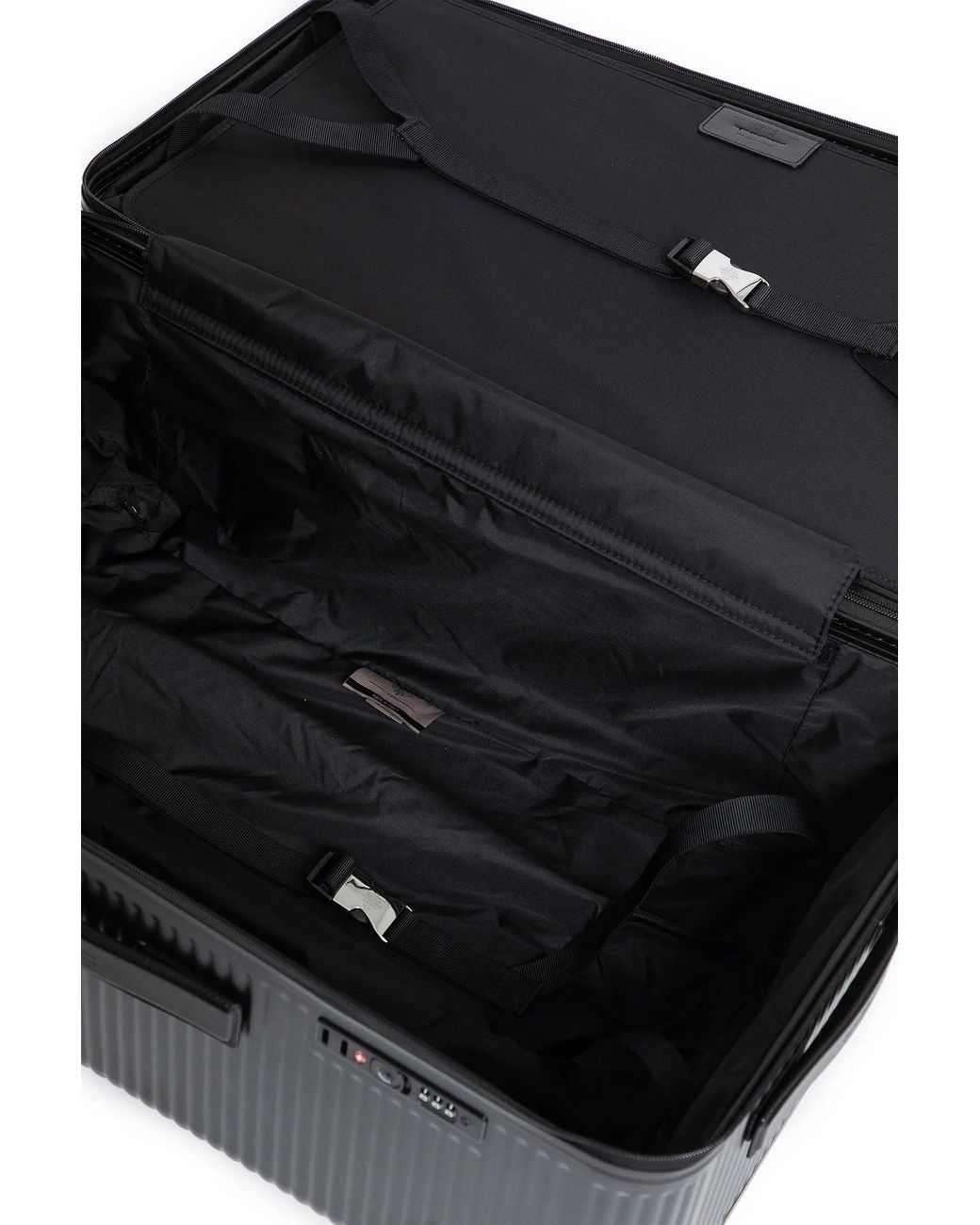 Fpm Gray Bank Zip Deluxe Trunk On Wheels for men