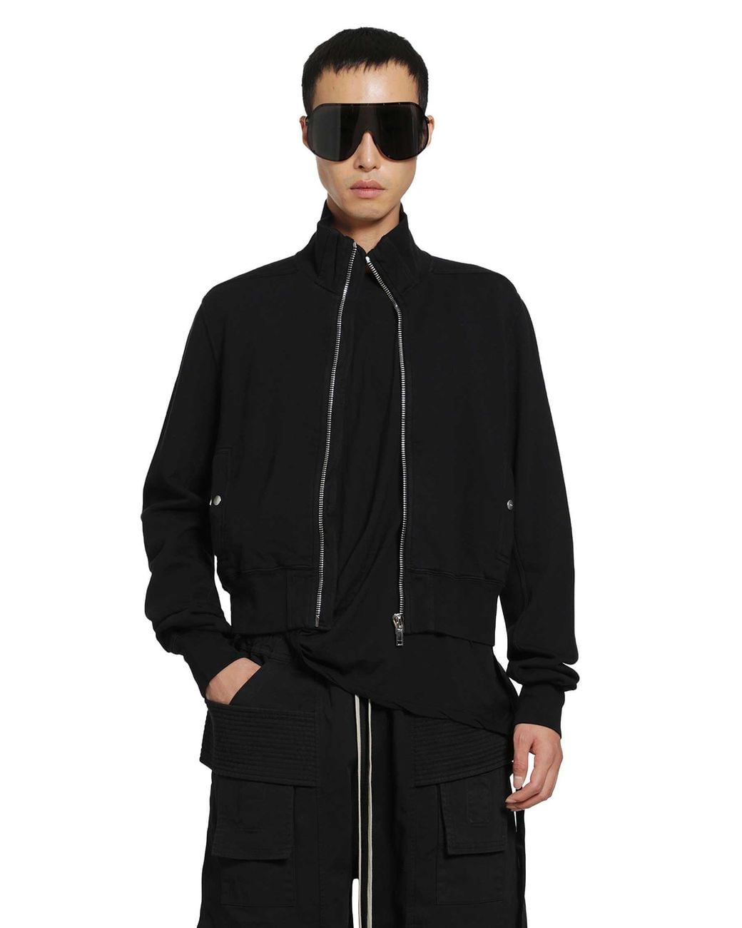 Rick Owens Black Tower Rev Track Jkt for men