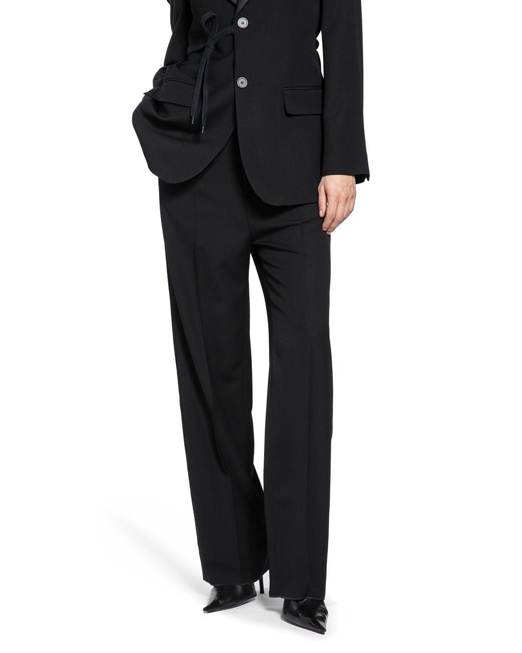 Balenciaga Black Tuxedo Pants