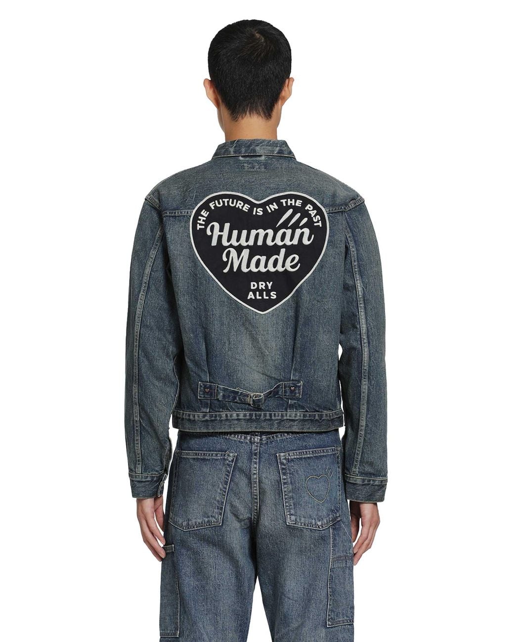 Human Made Blue Future Denim Work Jacket for men