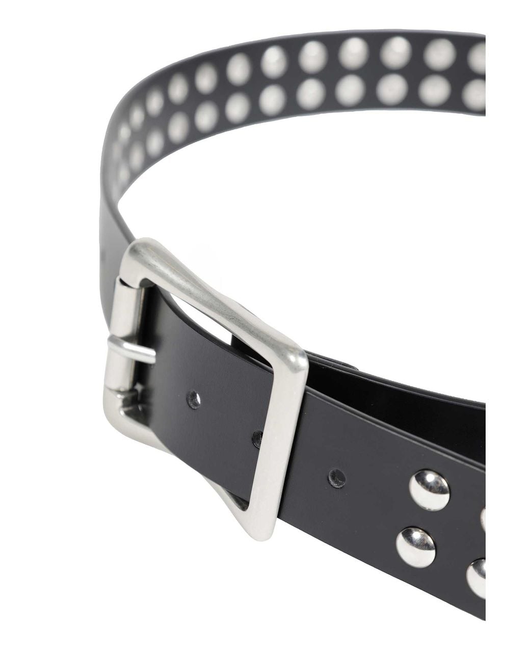 Ann Demeulemeester Black Yoka Belt 40Mm for men