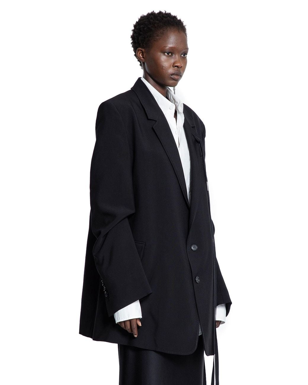 Ann Demeulemeester Blue Agnes High Comfort Tailored Blazer