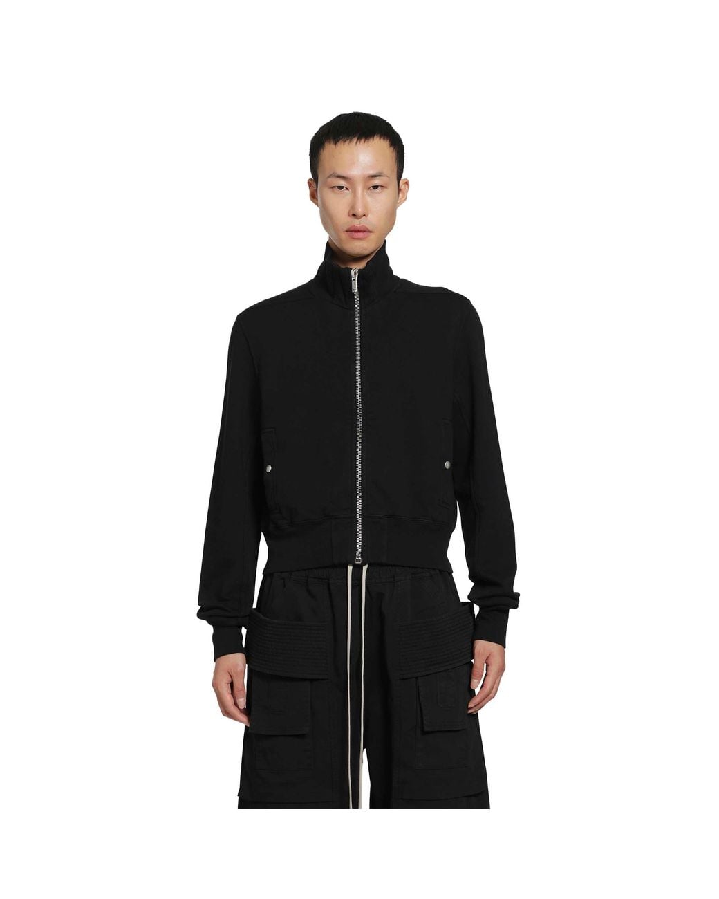 Rick Owens Black Tower Rev Track Jkt for men