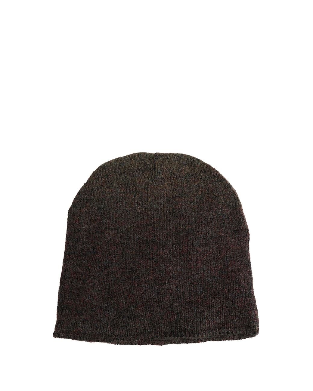 Transit Black Wool Beanie for men