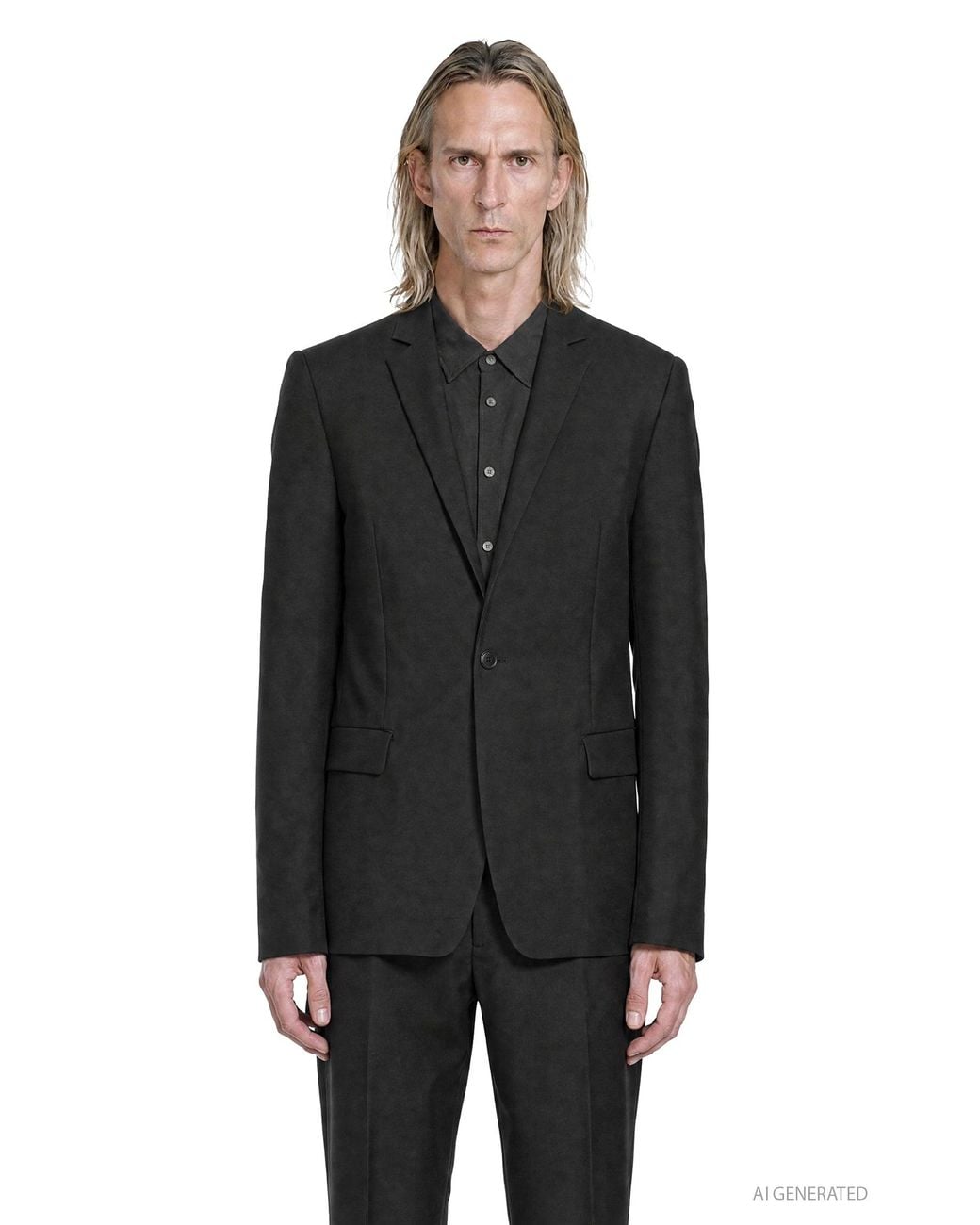 Nicolo' Ceschi Berrini Black Tailored Blazer for men