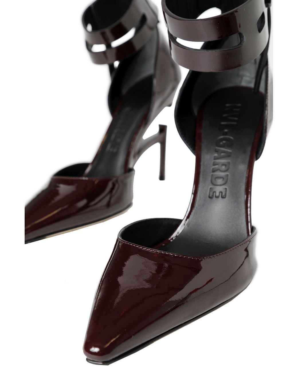 NVL-GARDE Black Broken Heel Pumps