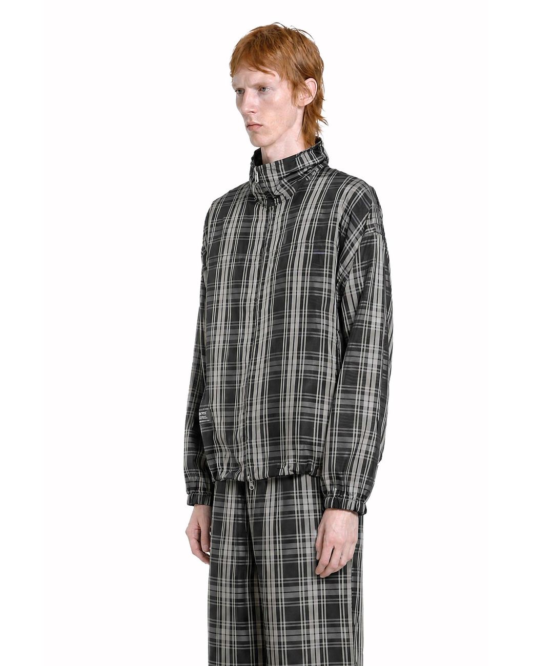 Song For The Mute Black Hooded Track Jacket for men