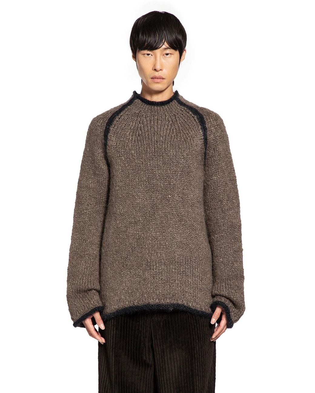 Our Legacy Brown Rider Sweater for men