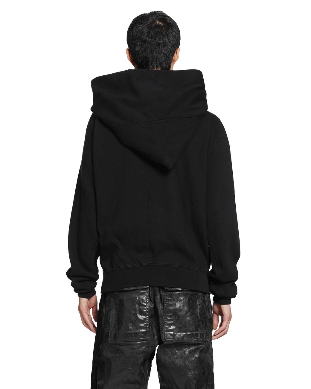 Rick Owens Black Tower Mountain Hoodie for men
