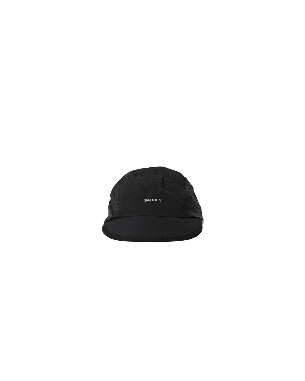 Satisfy Black Rippy Trail Cap for men