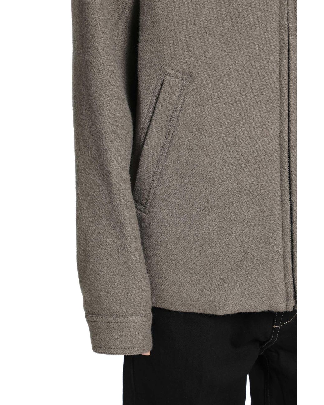 Rick Owens Gray Brad Jkt for men