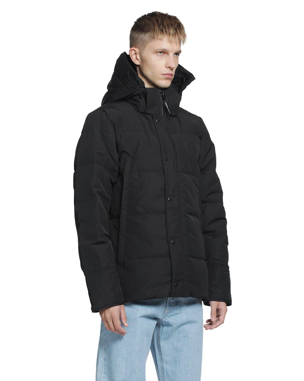 Canada Goose Black Wyndham Parka for men