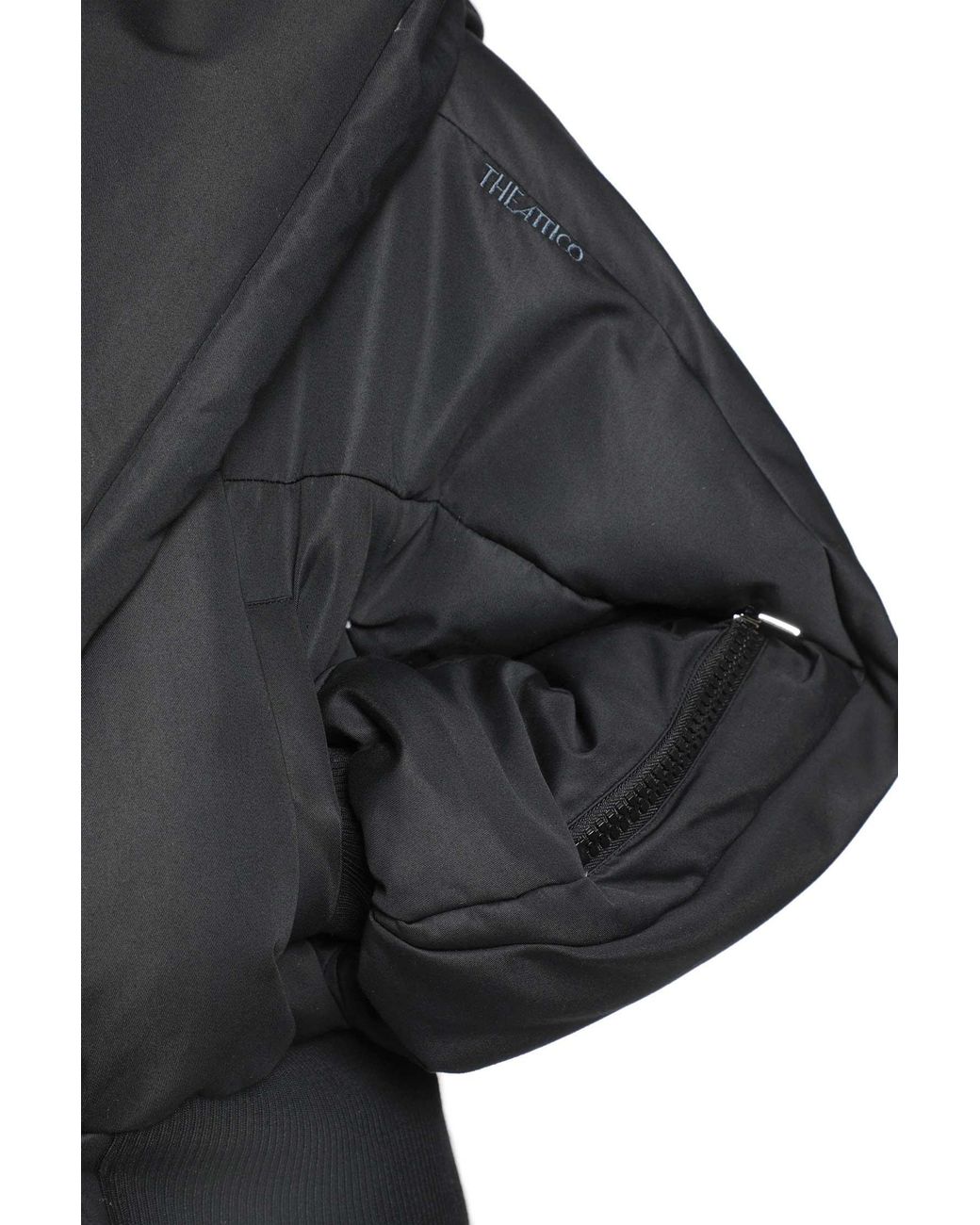 The Attico Black Puffer Jacket