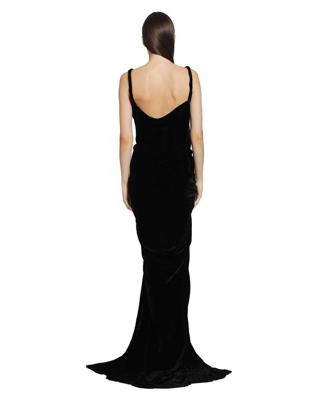 Rick Owens Black Tower Strutter Dress