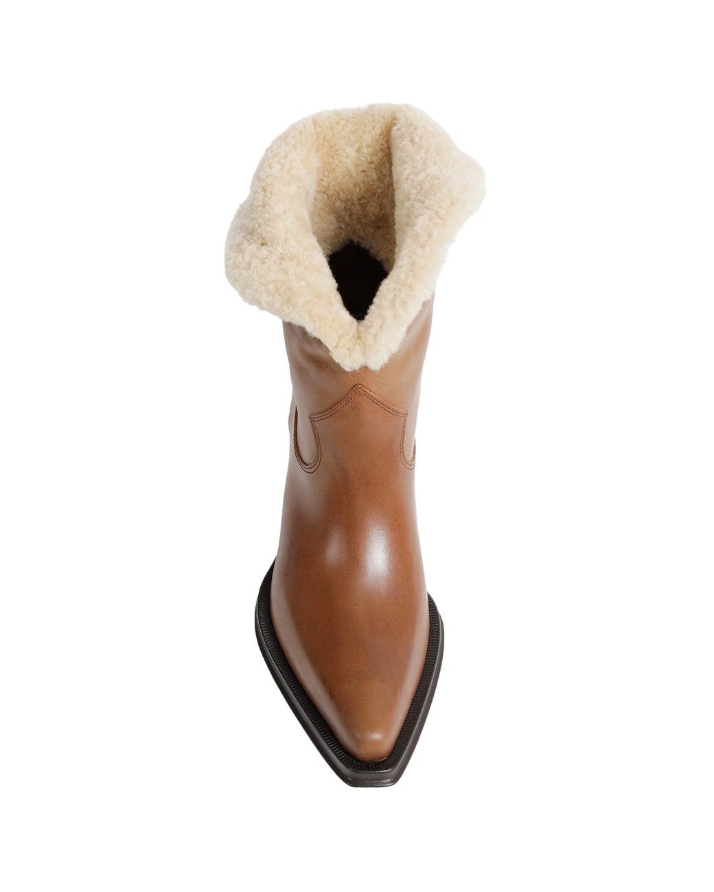 Chloé Brown Azelan Westen Boots