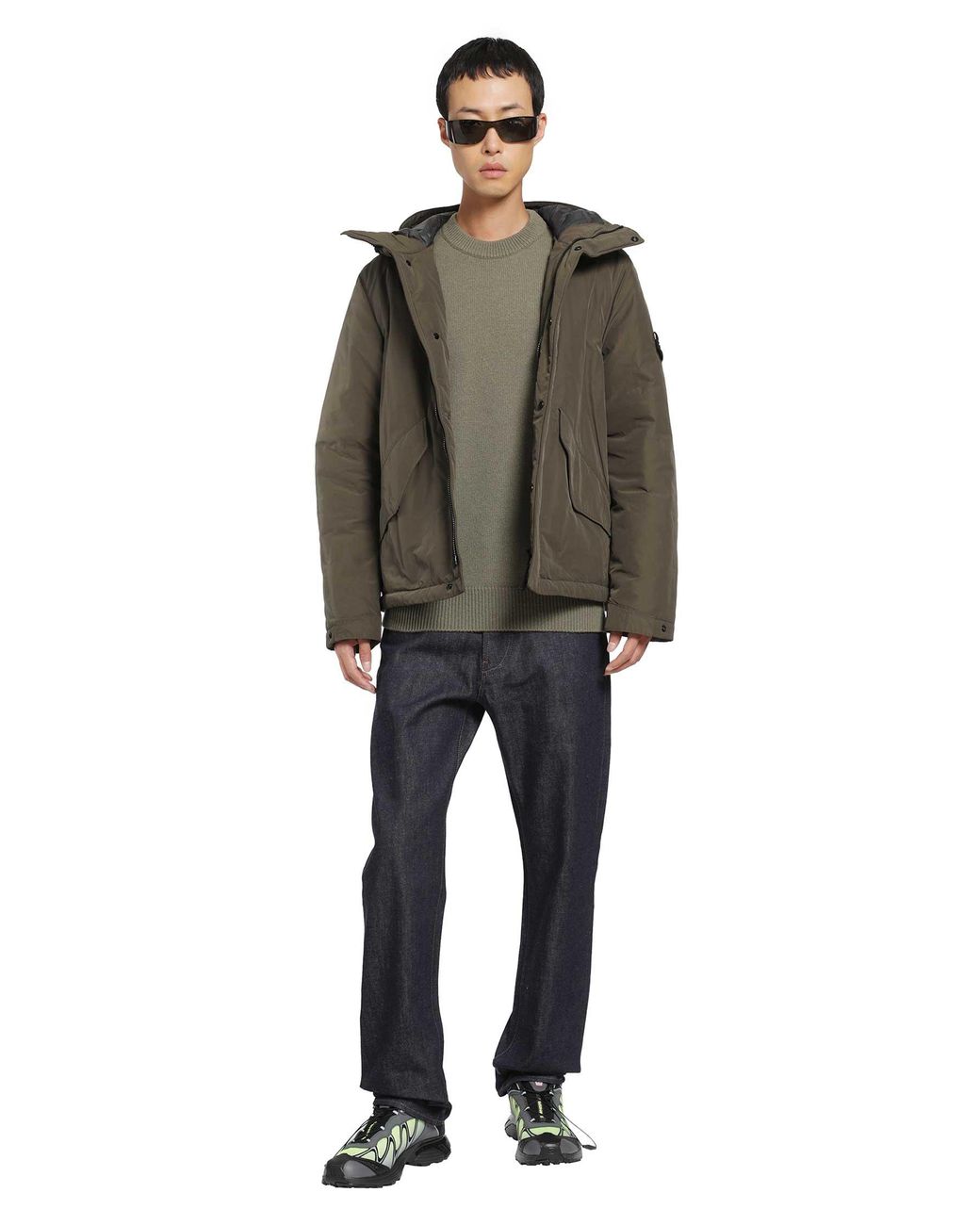 Stone Island Blue J100005 5 Pocket Jeans for men