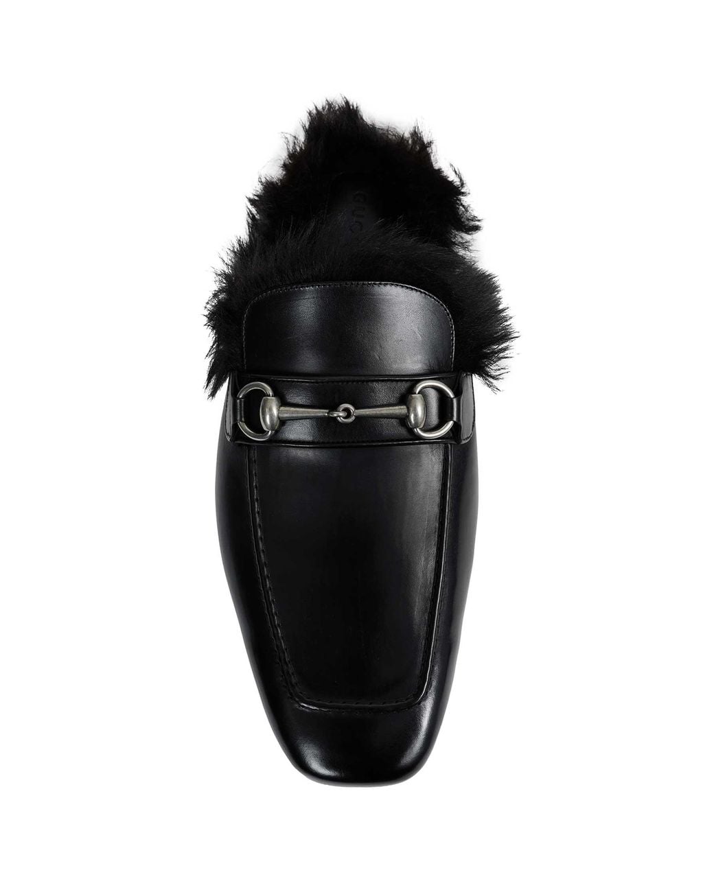 Gucci Black Horsebit Slipper for men