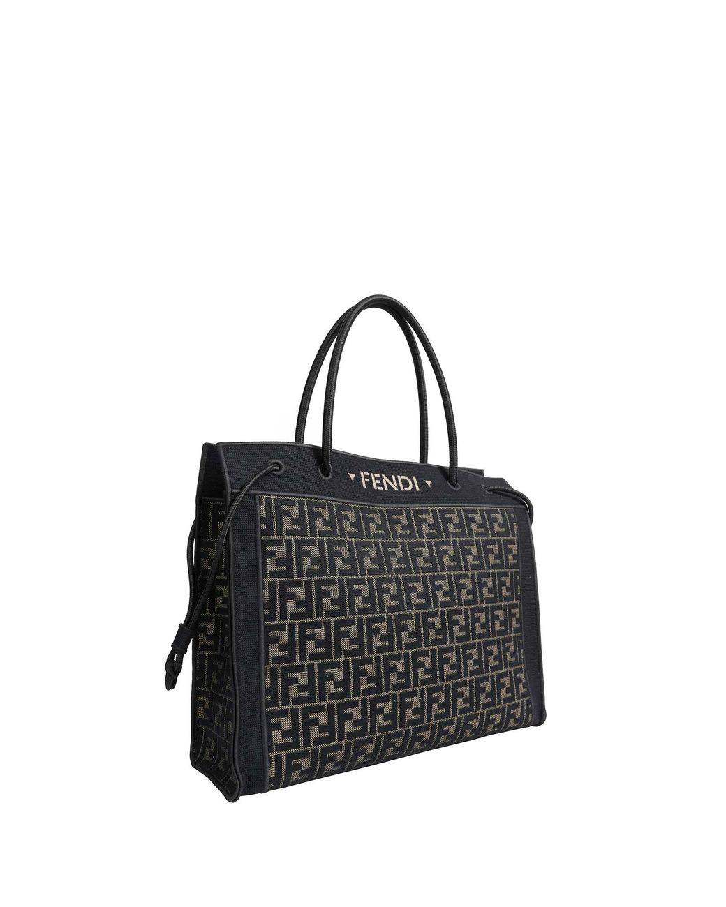 Fendi Black Large Magic Shopper Bag