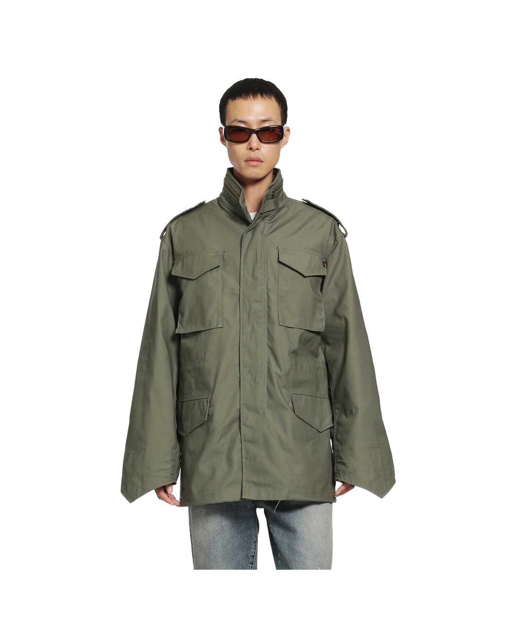 Alpha Industries Green 65 Heritage Jacket for men