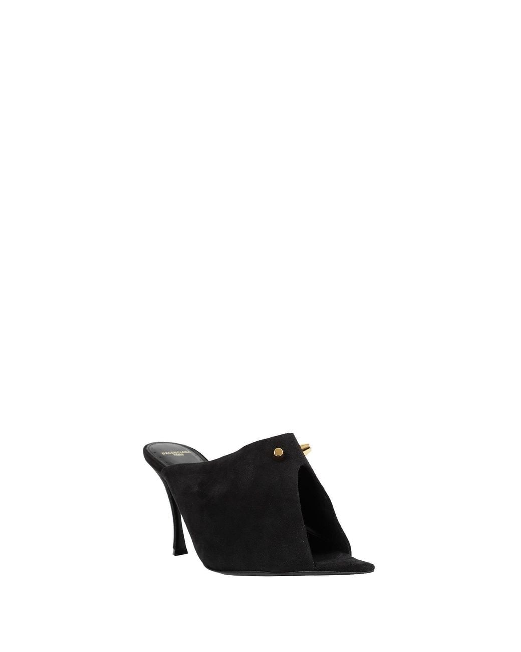 Balenciaga Black Midnight City Mules