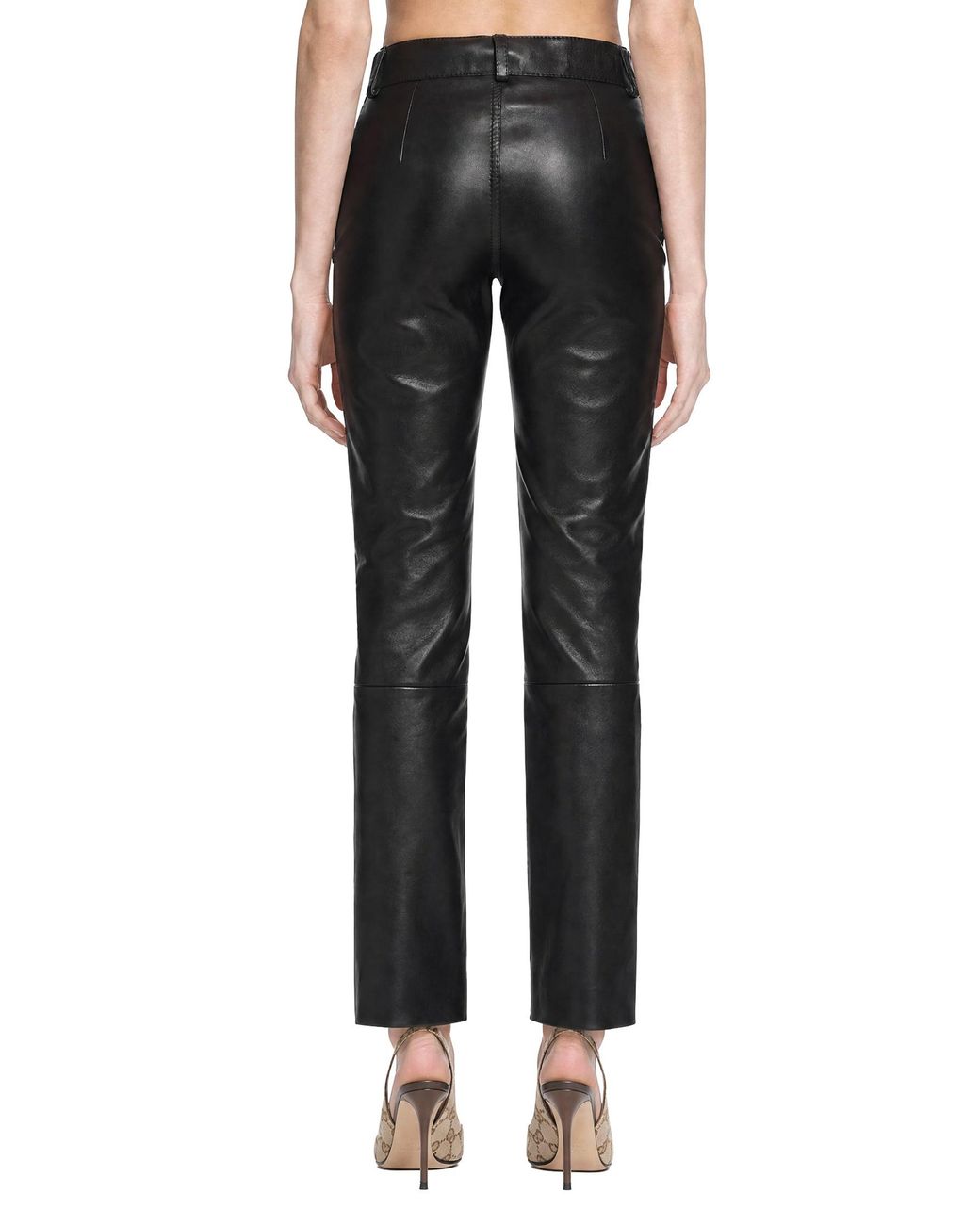 Gucci Black Soft Nappa Pants