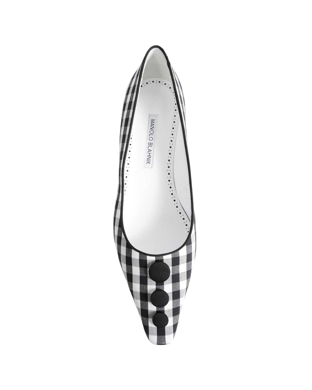 Manolo Blahnik White Alexa Pumps