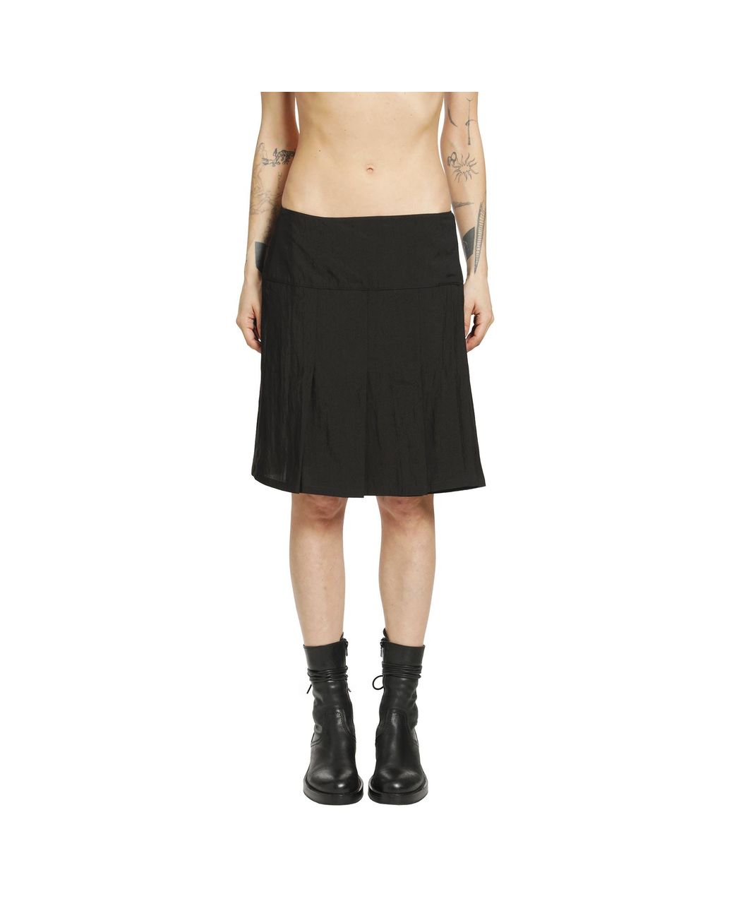 Our Legacy Black Girdle Skirt