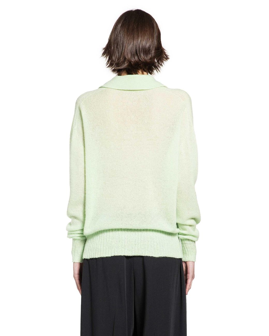 Tom Ford Green Oversized Knitted Sweater