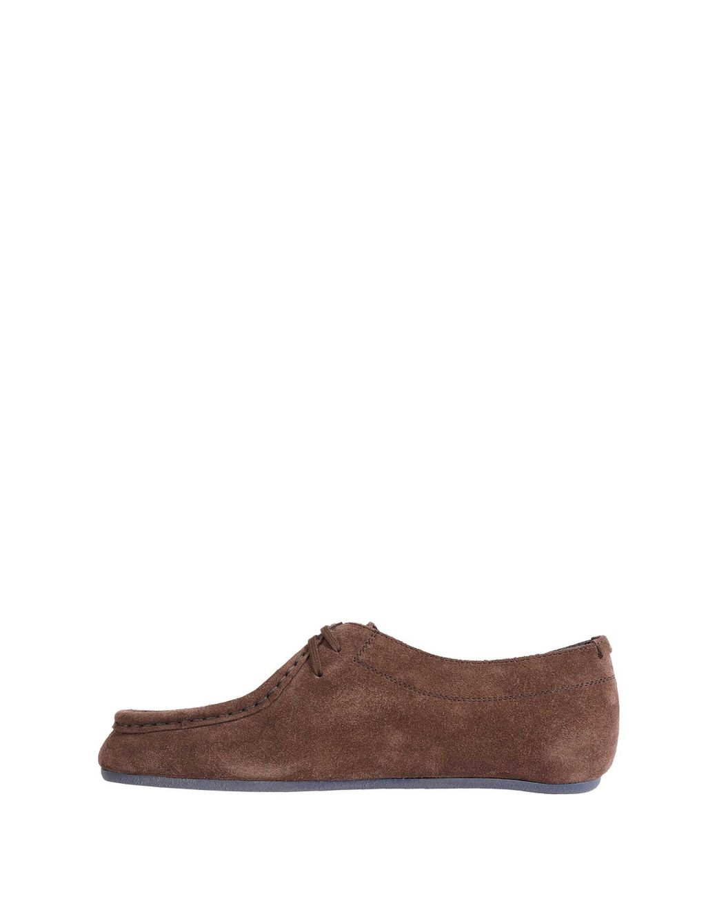 Jil Sander Brown Hood Lace-Up Shoe