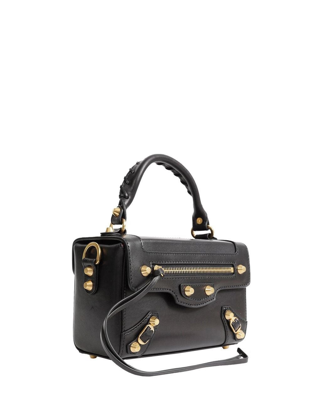 Balenciaga Black Le City Sleek Box Bag