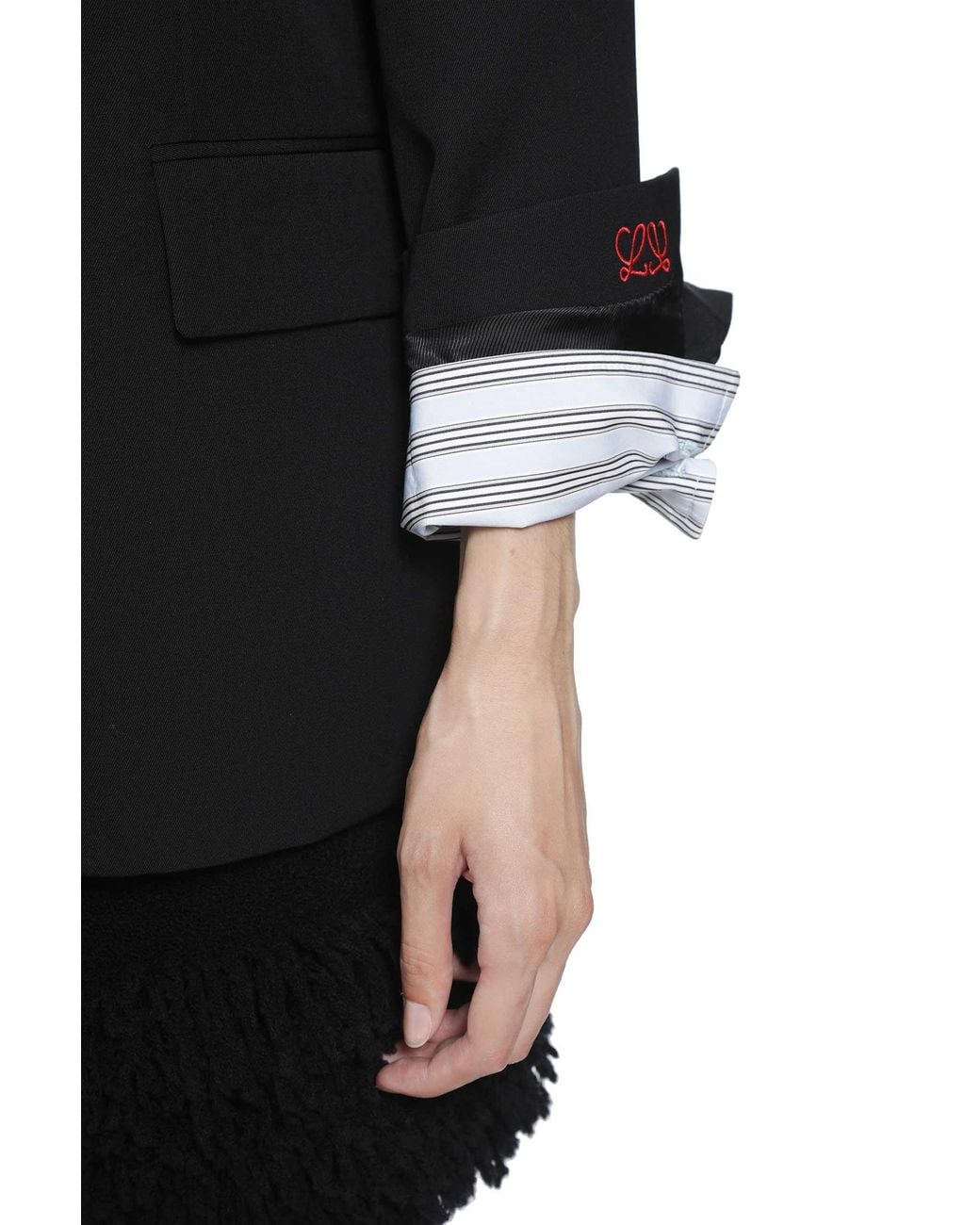 Loewe Black Wool Blazer