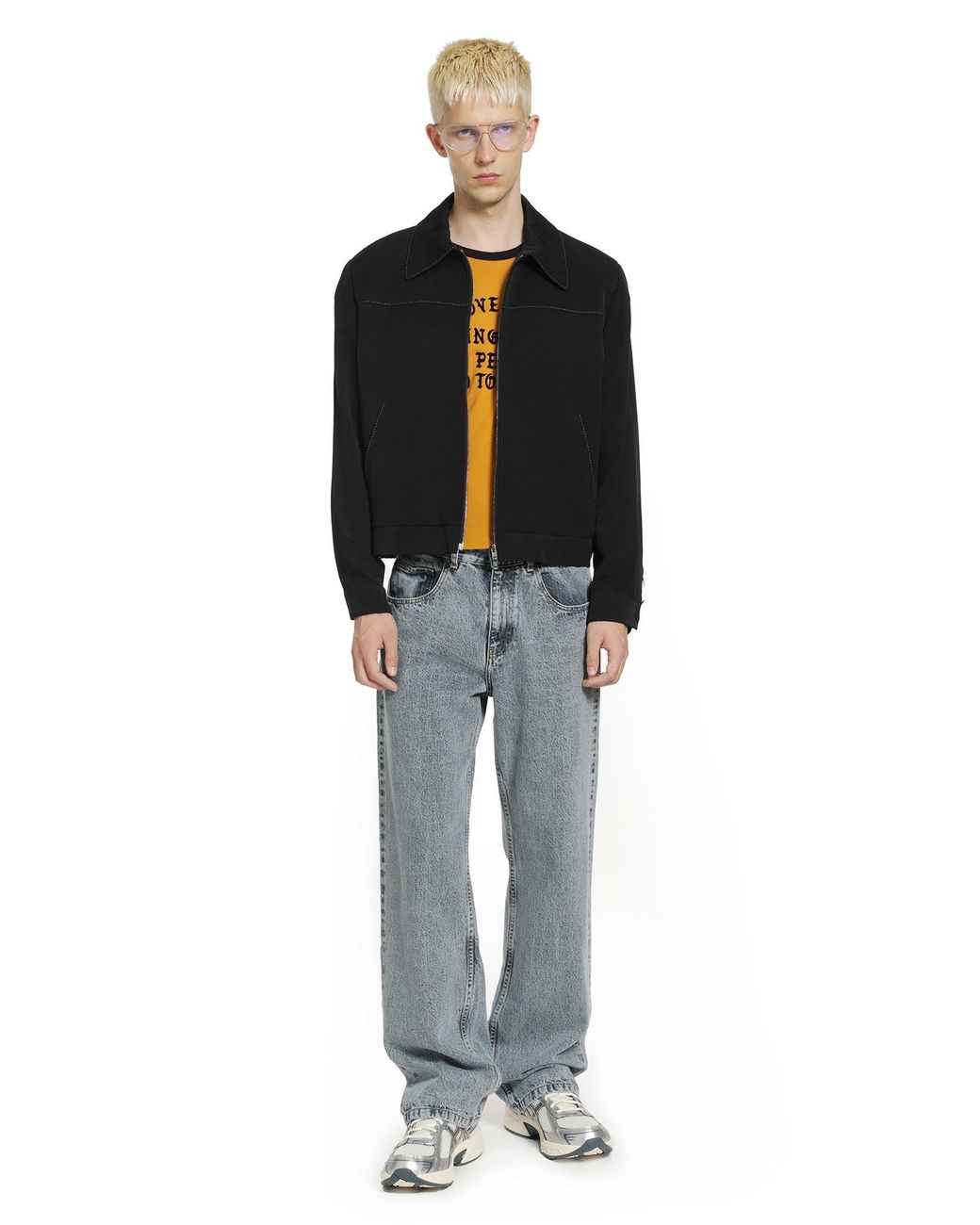 Second Layer Black Herman Jacket for men