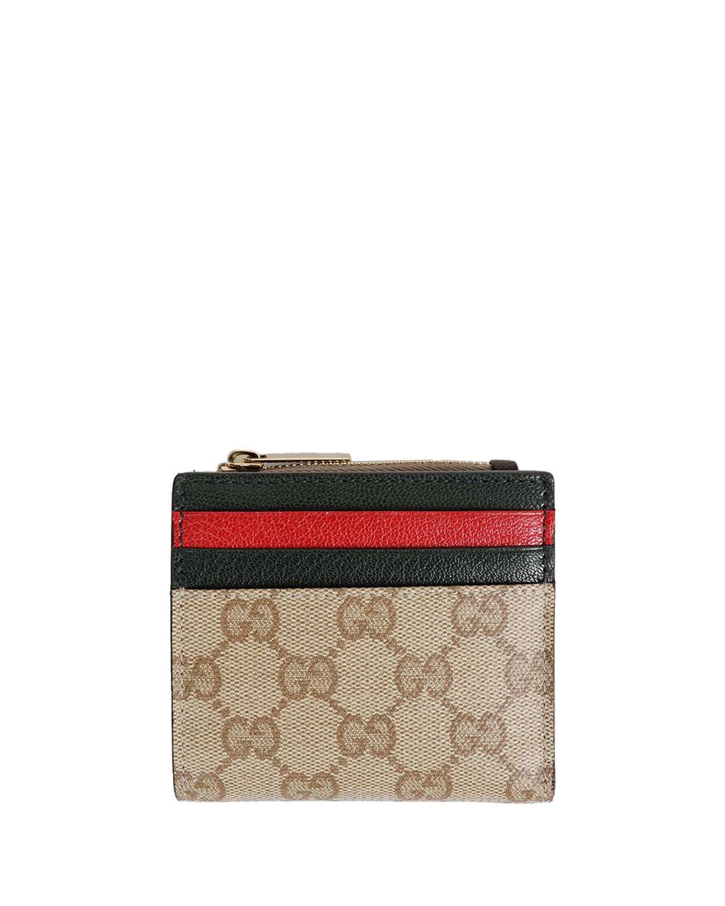 Gucci Red Web Small Wallet