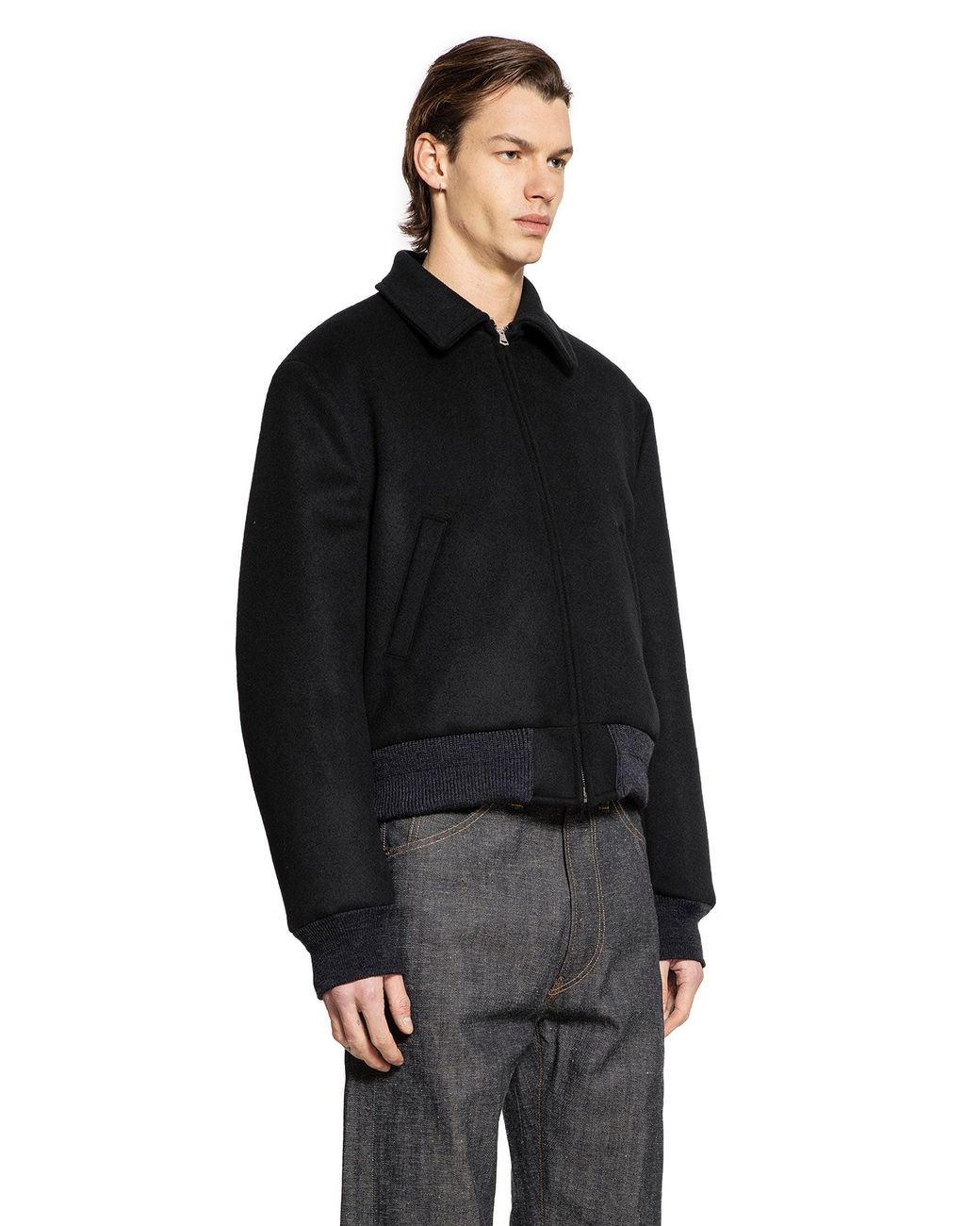TAIGA TAKAHASHI Lt .321 Sports Jacket in Black for Men | Lyst UK