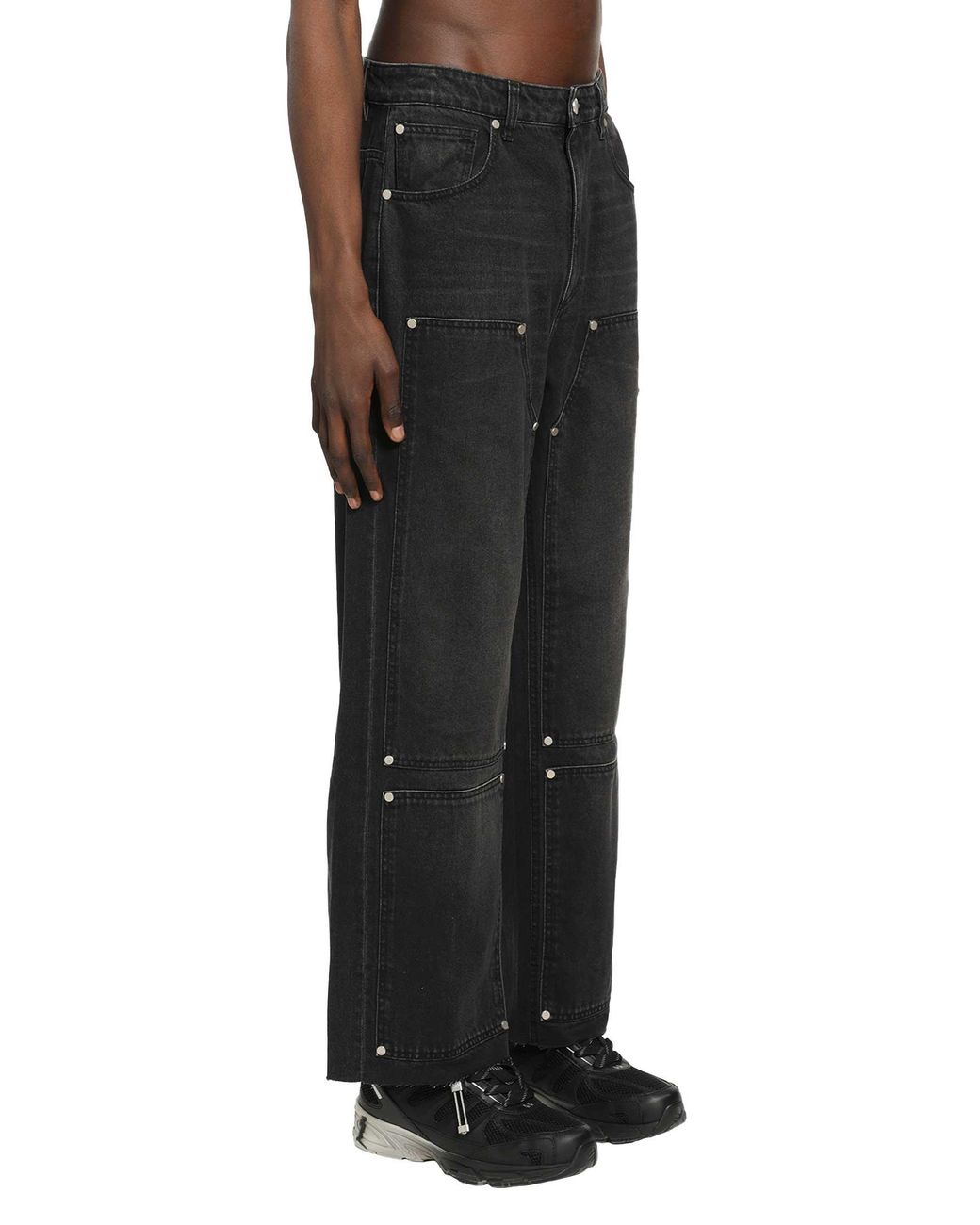 44 Label Group Black Jeans Da Lavoro Hpostar for men