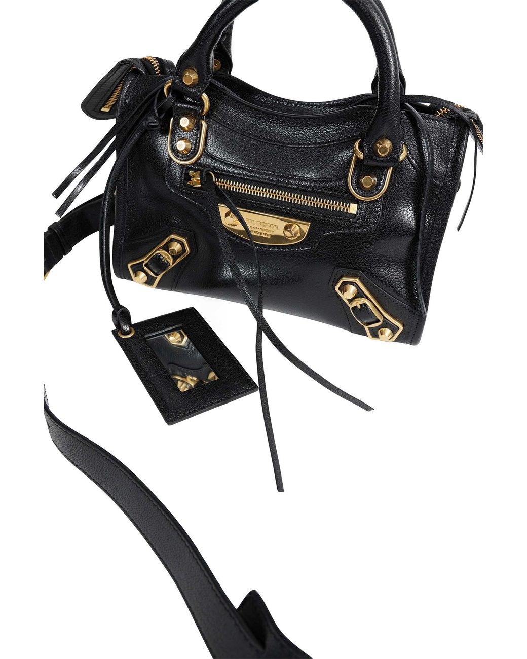 Balenciaga Black Mini Le City Uptown Bag