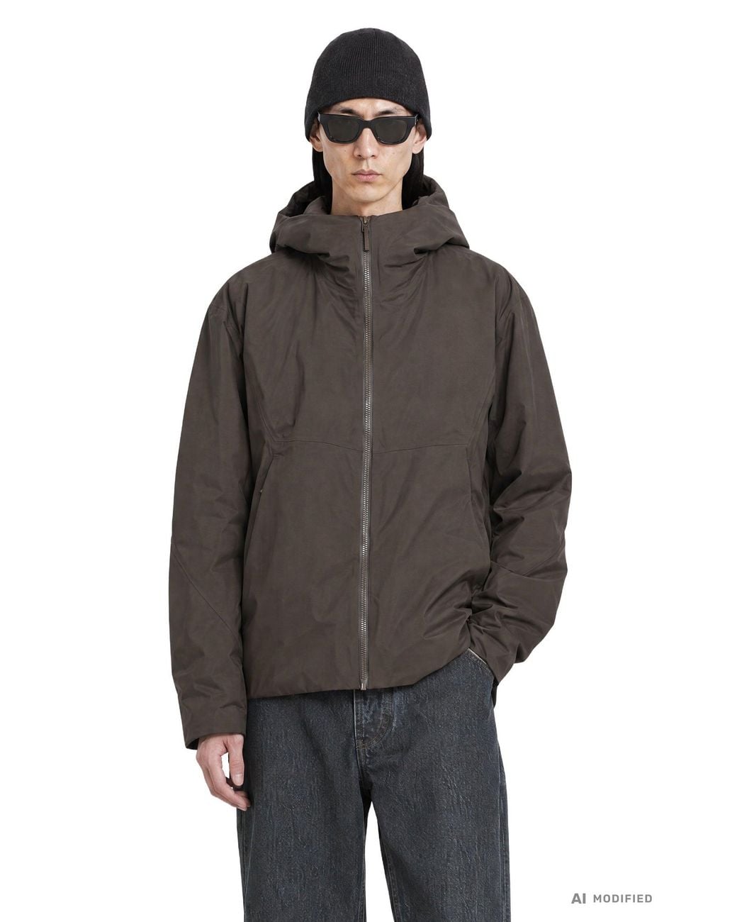Veilance Brown Diode Insulated Jacket for men