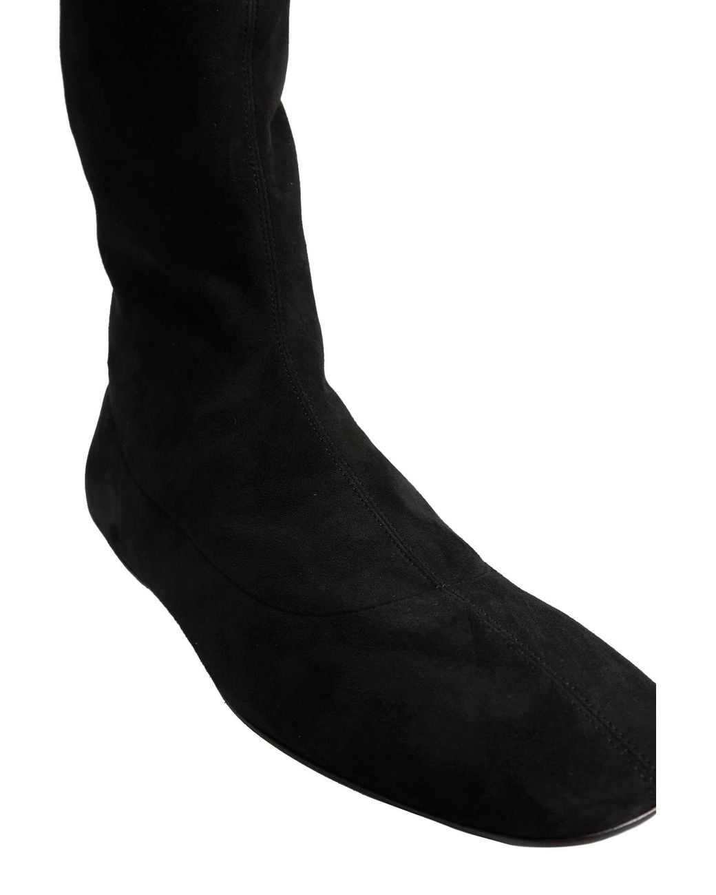 The Row Black Cindy Stretch Boot