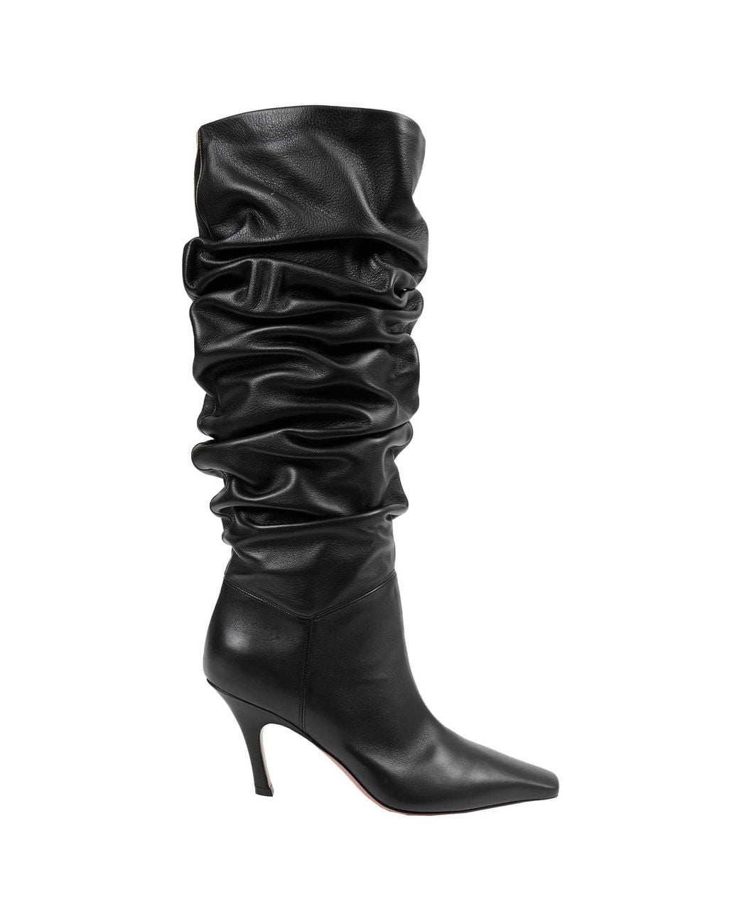 AMINA MUADDI Black Jamie Slouch Boots 80