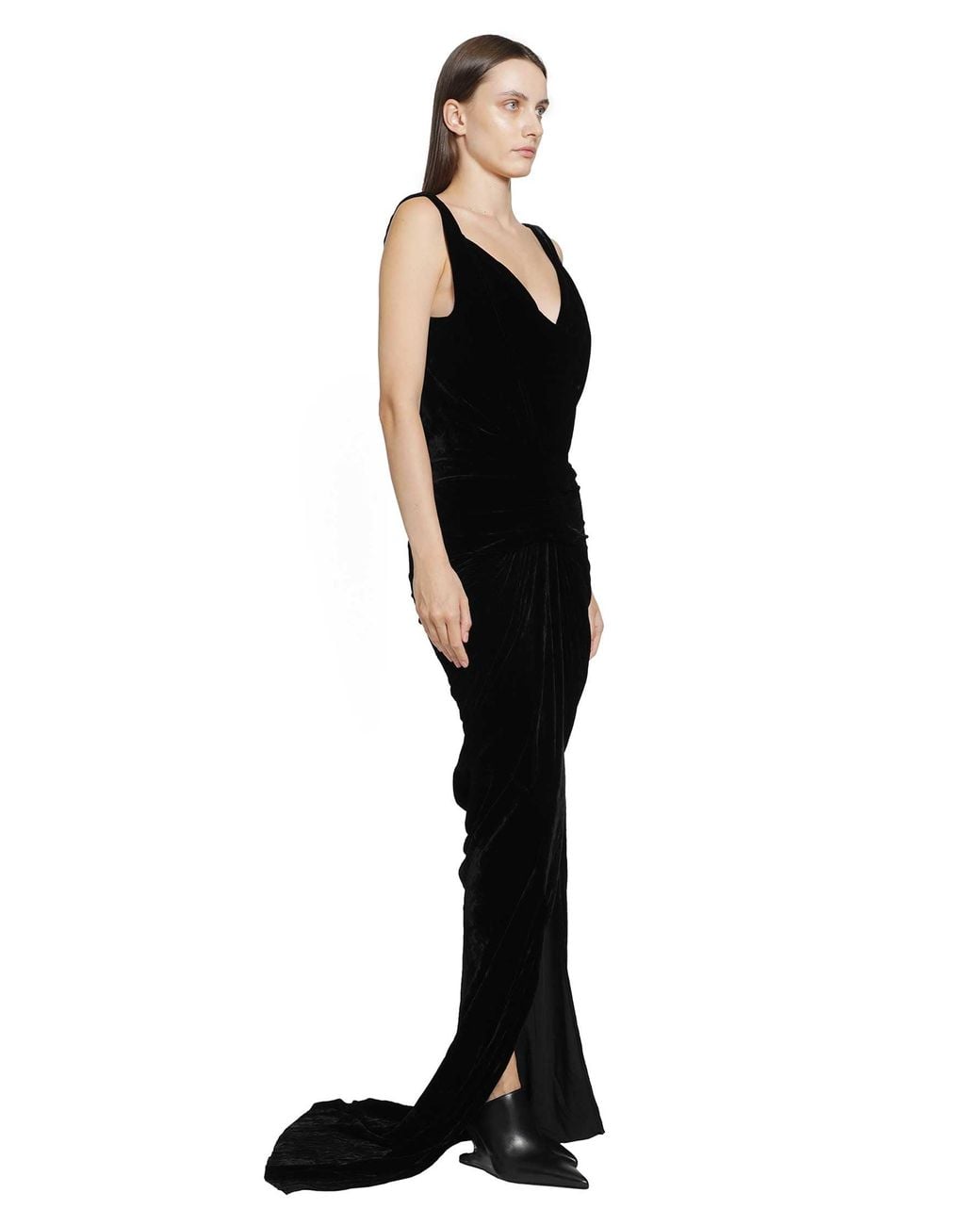 Rick Owens Black Tower Strutter Dress