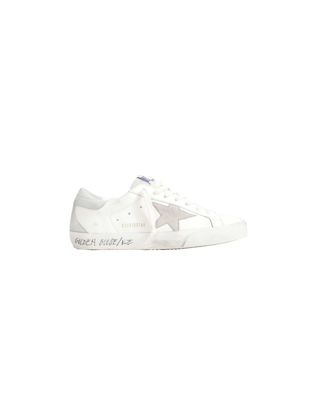 Golden Goose Deluxe Brand White Super-Star Sneakers for men