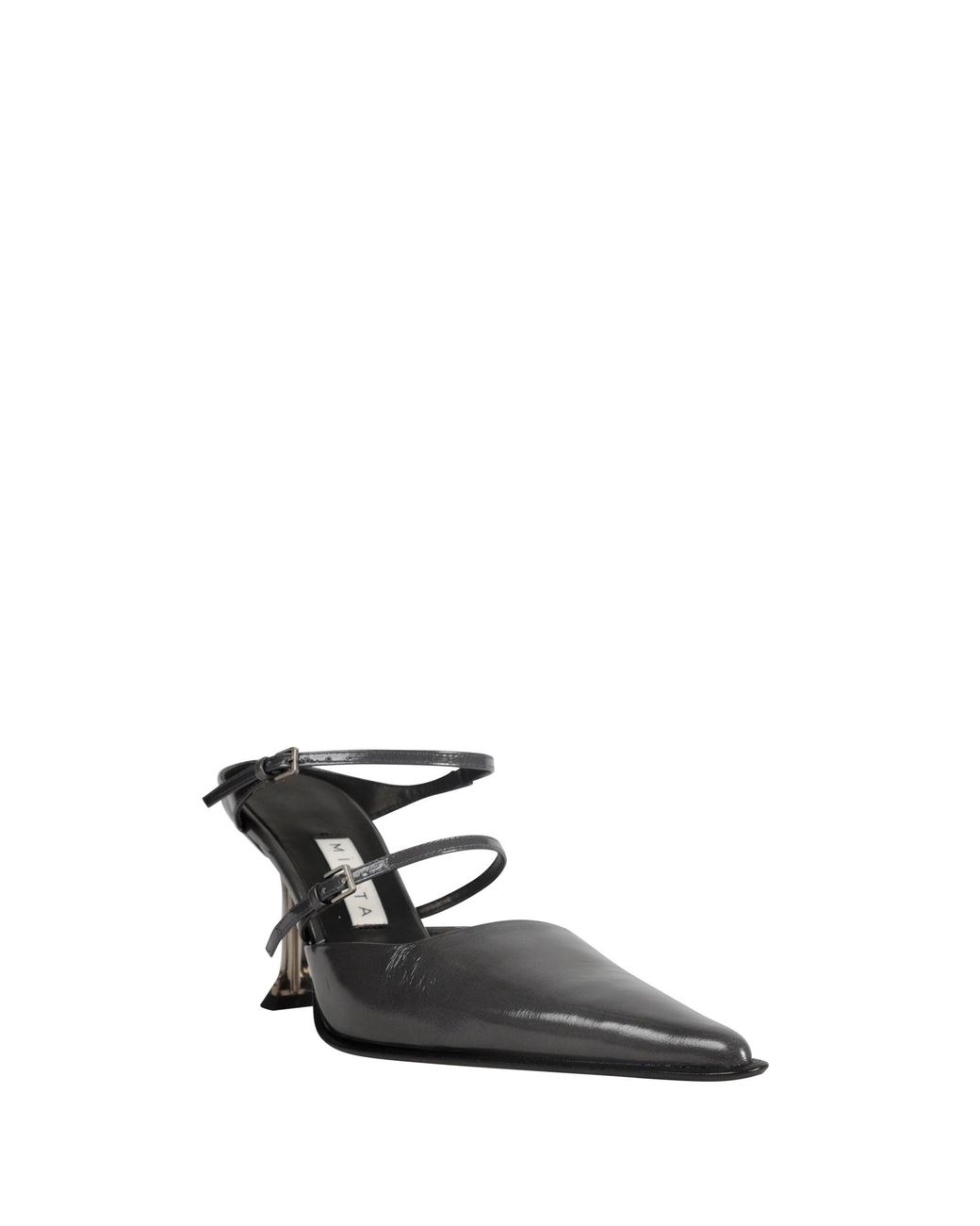 Miista Black Shari Mules