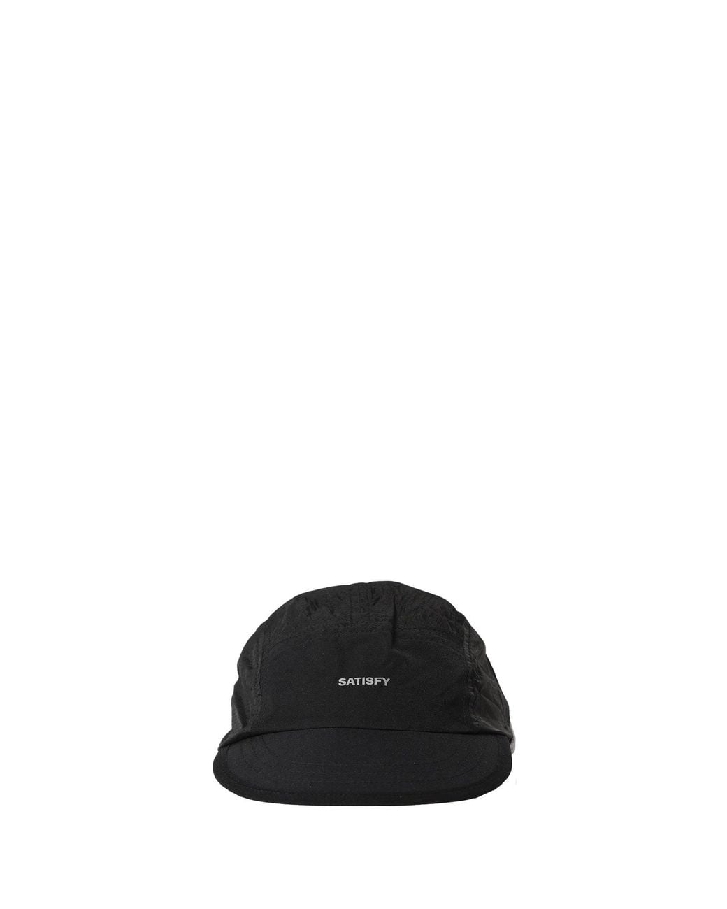 Satisfy Black Rippy Trail Cap for men