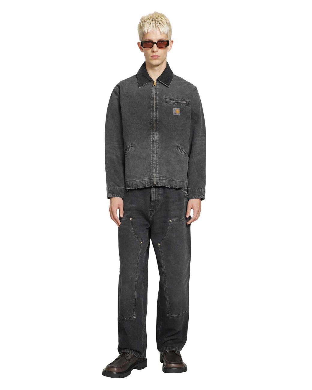 Carhartt Black Og Double Knee Pants for men