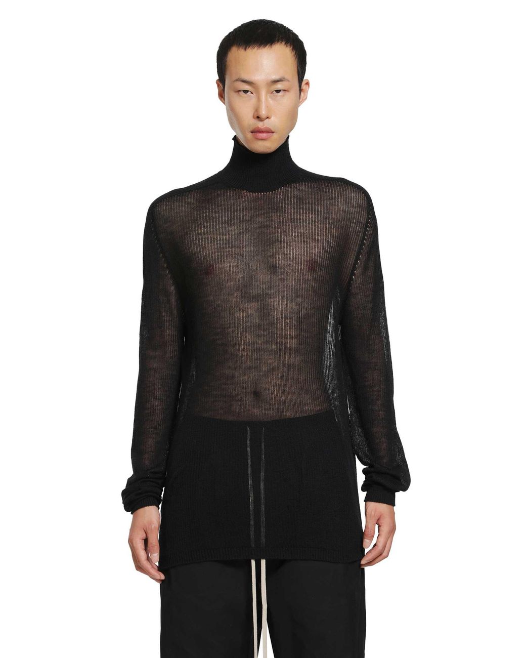 Rick Owens Black Tower Oversized Turtle for men